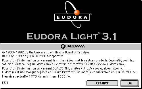 Eudora Light 3F